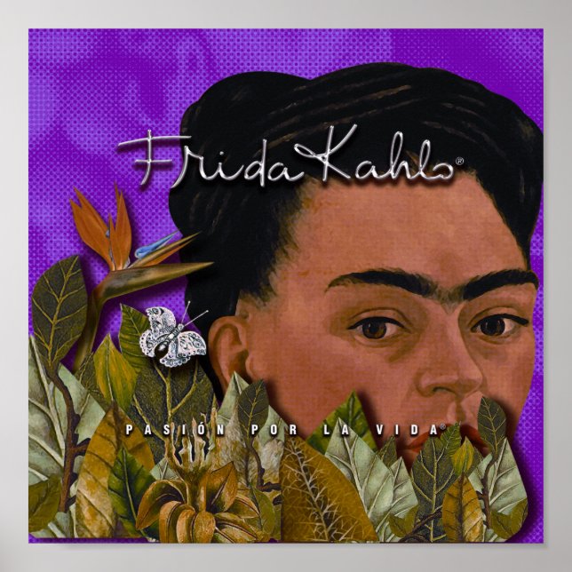 Pôster Frida Kahlo Pasion Por La Vida (Frente)