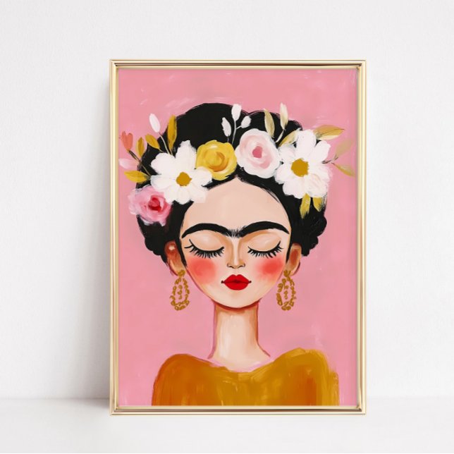 Pôster Frida Kahlo portrait (Criador carregado)