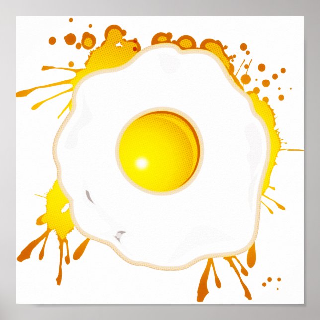 Pôster Fried_Egg (Frente)