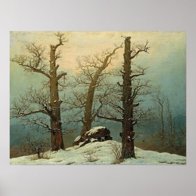 Poster Friedrich - Cairn Na Neve (Frente)