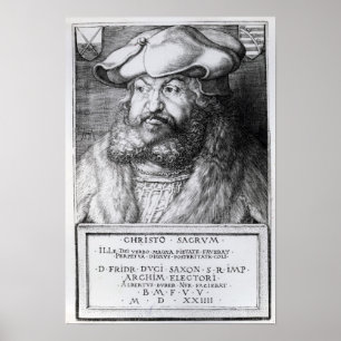 Pôster Friedrich III, eleitor de Saxony