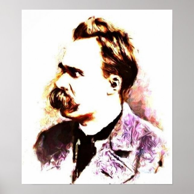 Poster Friedrich Nietzsche (Frente)
