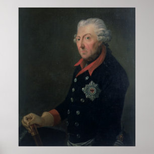 Pôster Friedrich o excelente que veste o uniforme