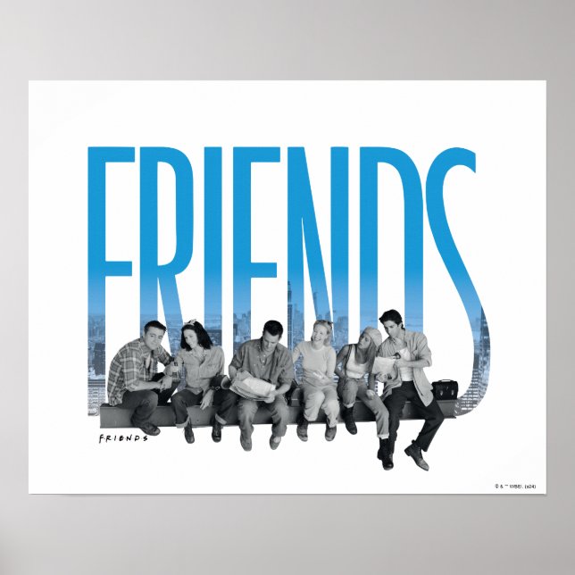 Poster FRIENDS™ | A Galera (Frente)