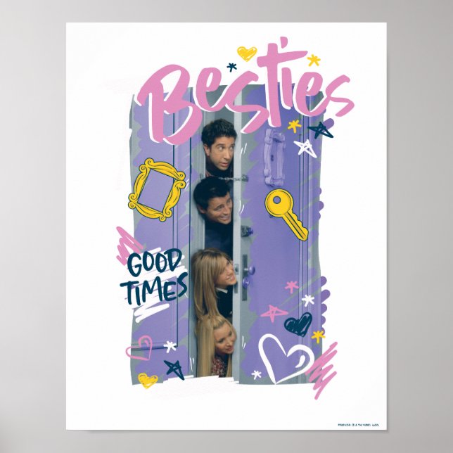 Poster FRIENDS™ | Besties (Frente)