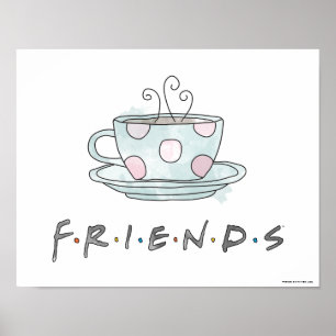 Poster FRIENDS™ Caneca Aquarela