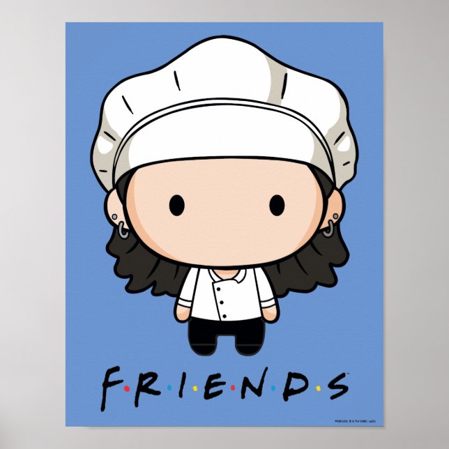 Poster FRIENDS™ | Monica Chibi (Frente)