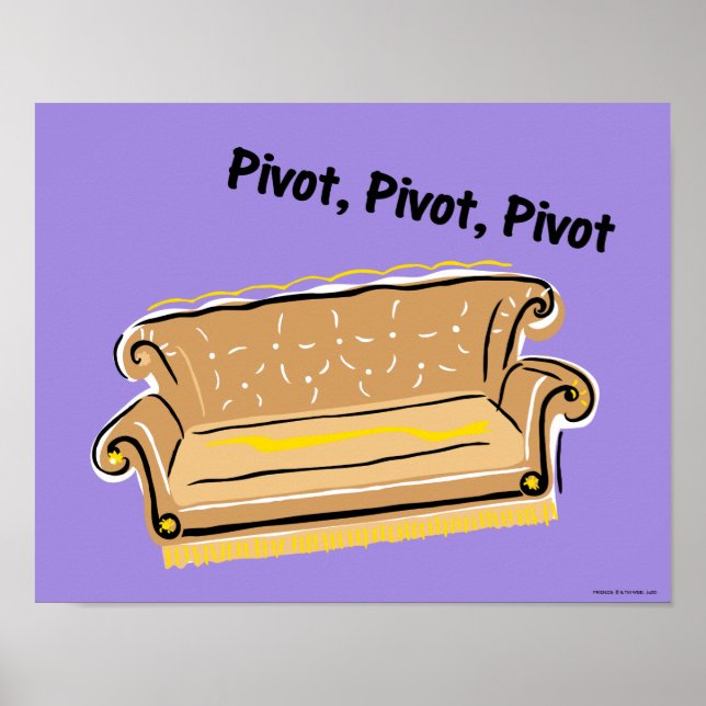 Poster FRIENDS™ | Pivot (Frente)