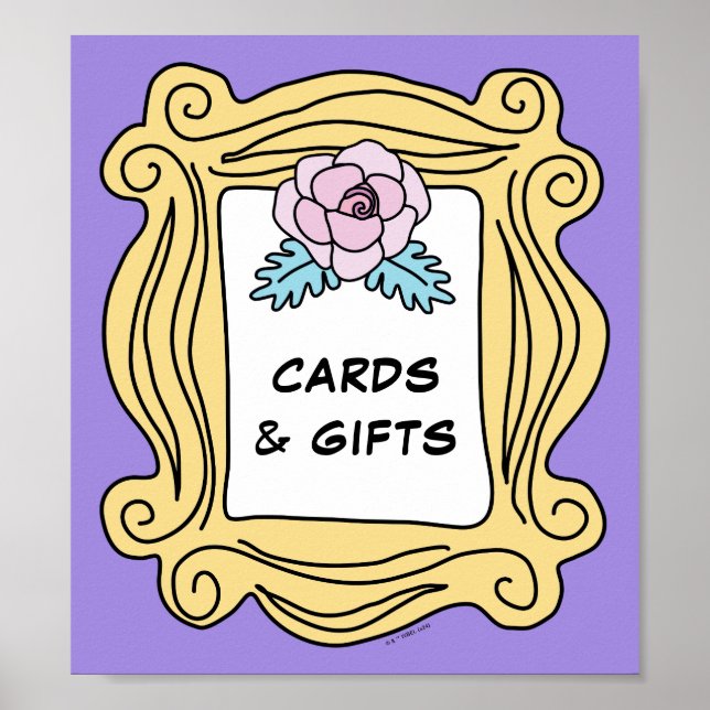 Poster FRIENDS™ | Presentes e Cartões para Chá de Panela (Frente)