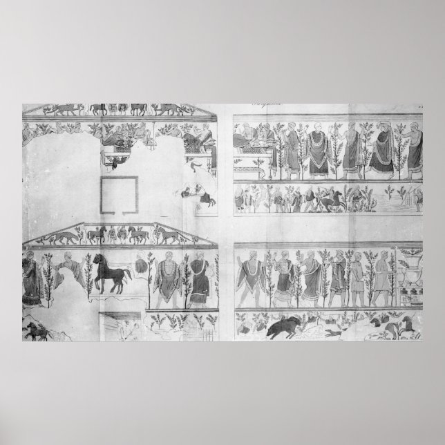 Pôster Frieze, do Grotto della Querciola (Frente)