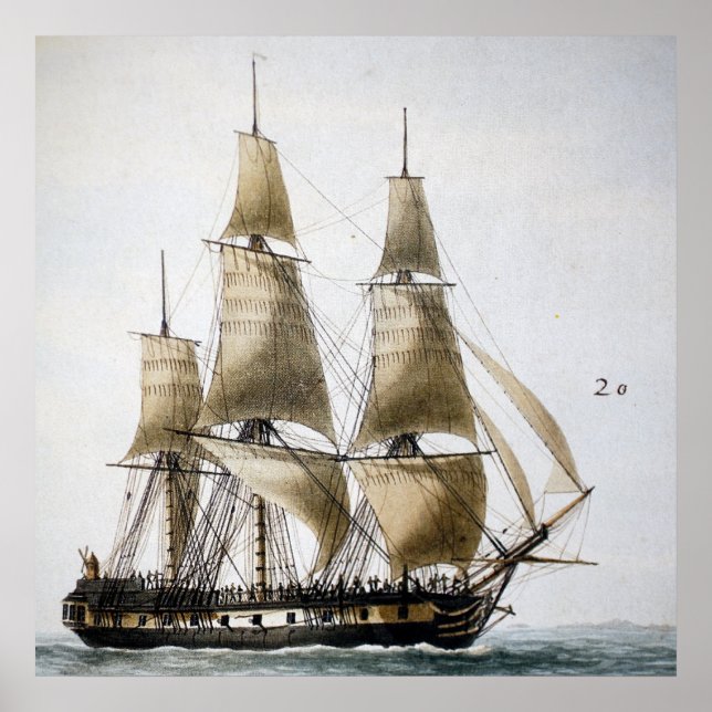 Pôster Frigate (Frente)