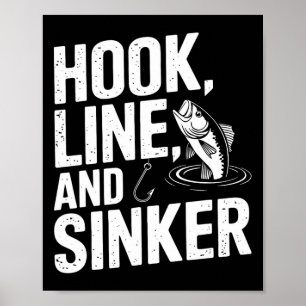 Poster Frio De Gancho E Diversão Sinker Para Os Entusiast