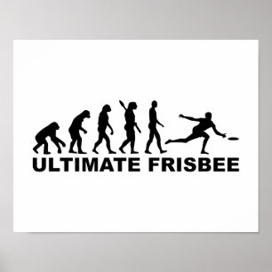Pôster Frisbee final da evolução