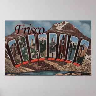 Pôster Frisco, Colorado - grandes cenas da letra