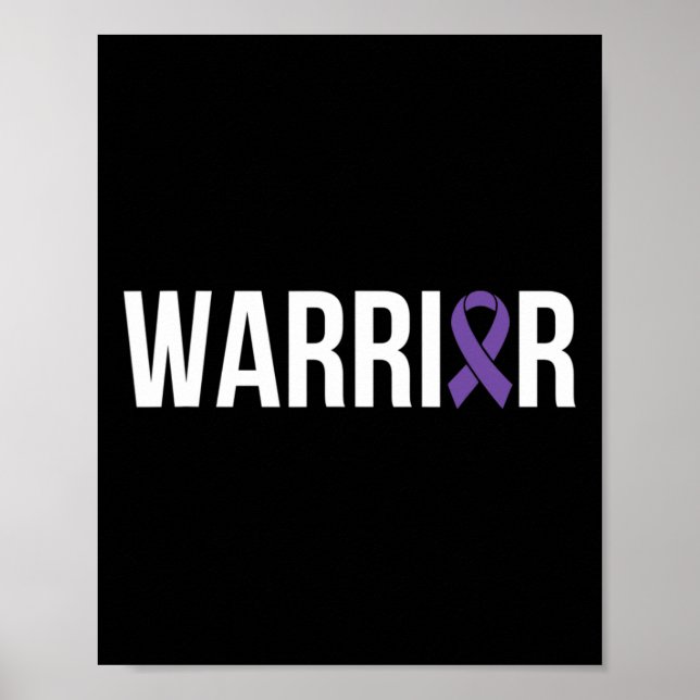 Poster Friso de Cancer de Luta do câncer de pâncreas 4 (Frente)