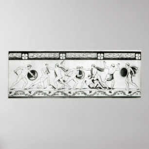 Poster Friso na coluna do del de Grotta