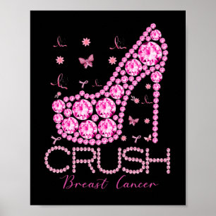 Poster Friso Rosa Brisa Rosa para Sensibilizar o Cancer d