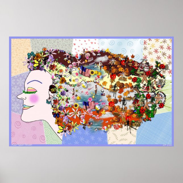 Pôster Frivolidade da Mãe Natureza (Frente)