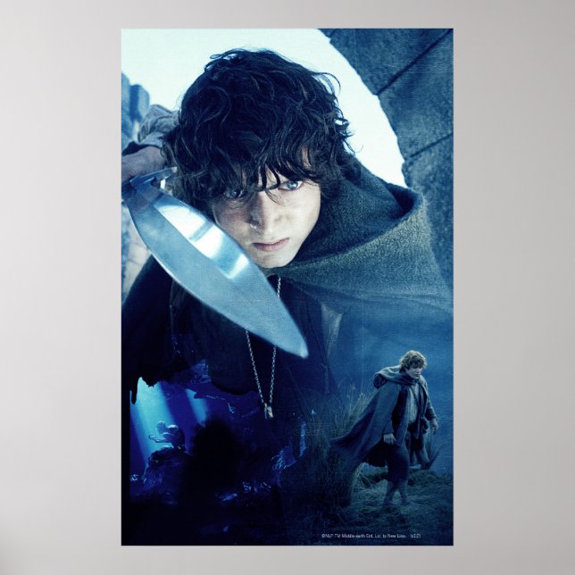 Poster FRODO™ com espada (Frente)