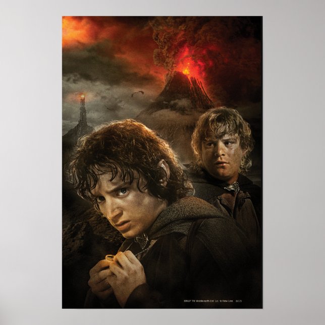 Poster FRODO™ e Samwise (Frente)