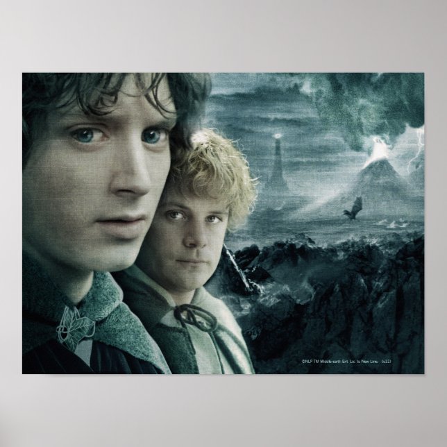Poster FRODO™ e Samwise Close (Fechar) (Frente)
