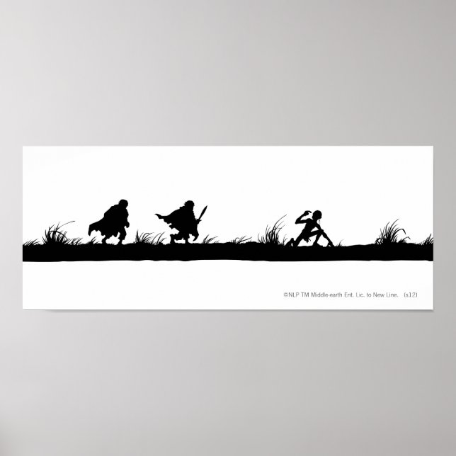 Pôster FRODO™, Sam e GOLLUM™ (Frente)