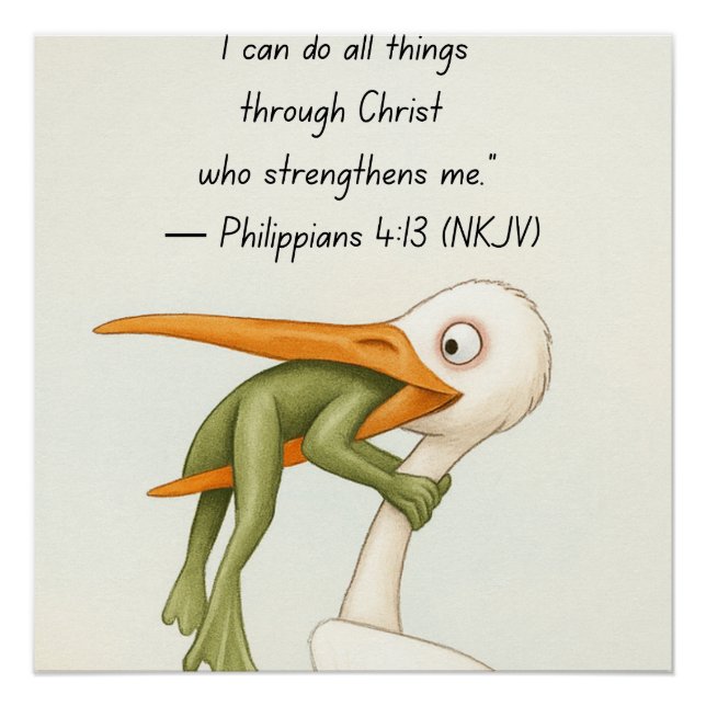 Pôster Frog in distress poster (Frente)