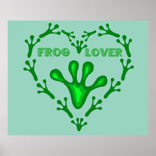 POSTER FROG LOVER 1 (Frente)
