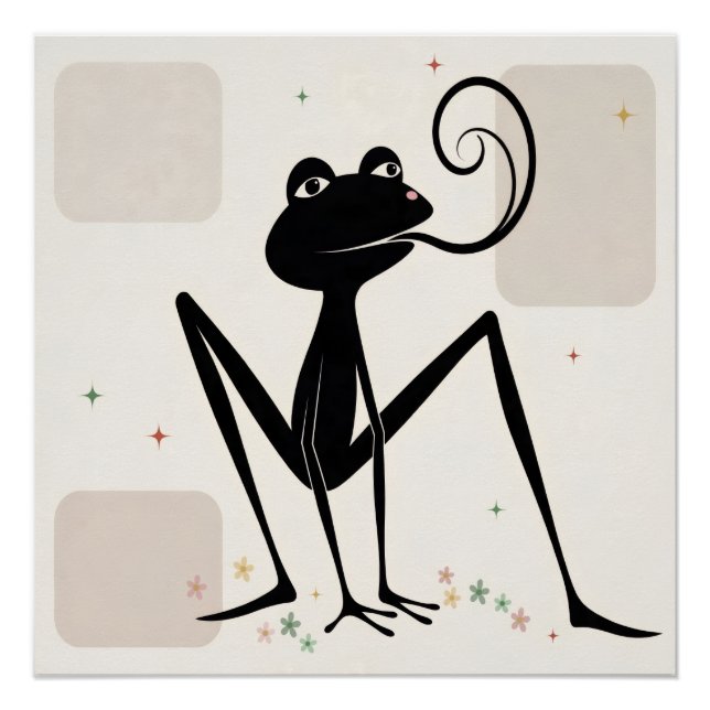 Pôster Frog Spring Poster (Frente)