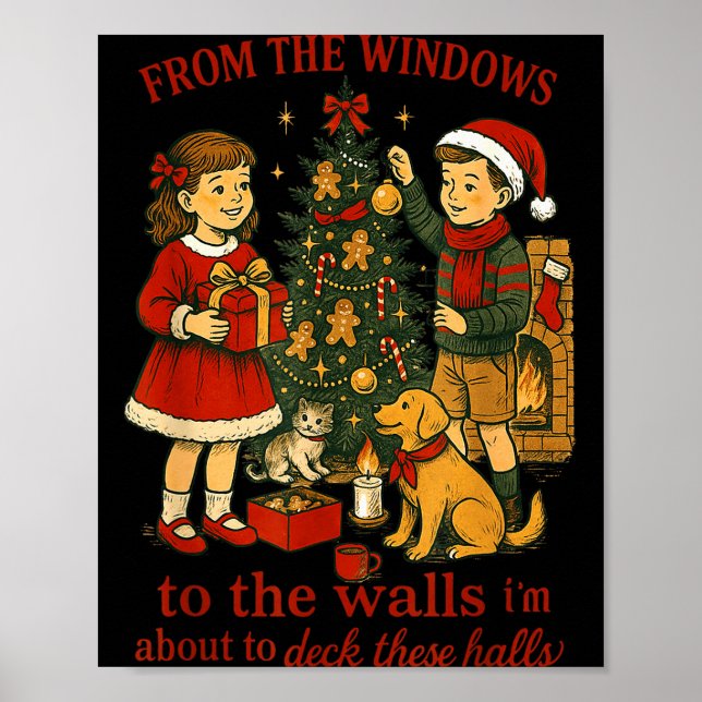 Poster From The Windows To The Walls Christmas Fun  (Frente)
