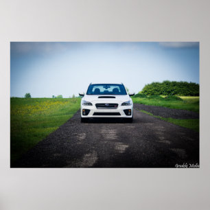 Poster Front-end do STi Subaru