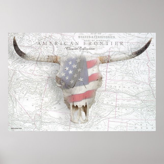 Poster Fronteira Americana (Frente)