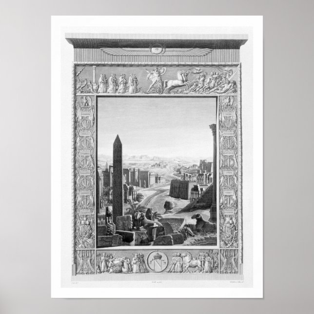 Pôster Fronteira com o volume 1 da "Descrição do Eg (Frente)