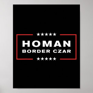 Poster Fronteira Czar Tom Homan Trump Presidente Eleita A