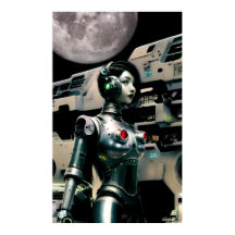 Fronteira da Carreira Espacial - Ken Gage Art