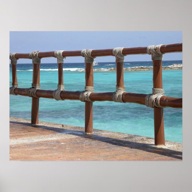 Pôster Fronteira longa (Frente)