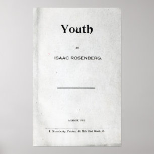 Pôster Frontispício 'a Youth