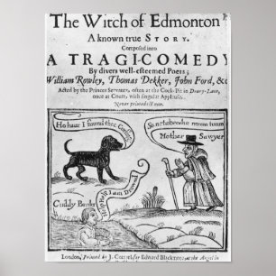 Pôster Frontispiece "A Bruxa de Edmonton