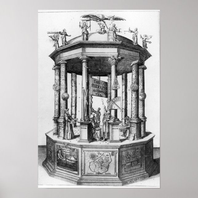 Pôster Frontispiece "A Mesa Rudolphine" (Frente)