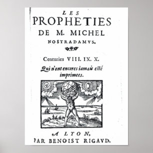 Pôster Frontispiece 'às profecias