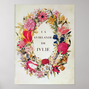 Pôster Frontispiece de "La Guirlande de Julie", c.1642