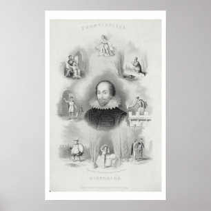 Poster Frontispiece para as "histórias, 'do Comple