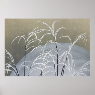Poster Frost from Momoyogusa (1909) por Kamisaka Sekka