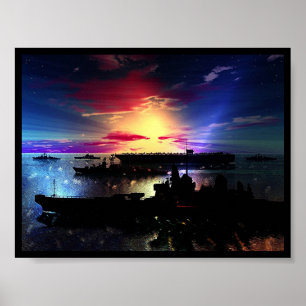 Pôster Frota de Batalha - Fin -