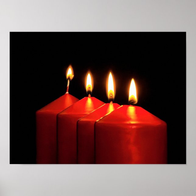 Poster Frota de Velas de Natal (Frente)