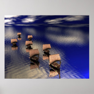 Poster Frota de Viking