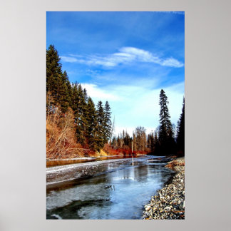 Poster Frozen creek