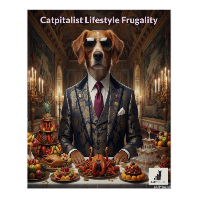 Pôster Frugalidade? Alguns simplesmente não conseguem faz (Frente)