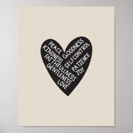 Poster Fruit of spirit