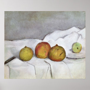 Pôster Fruit on a Cloth, c.1890